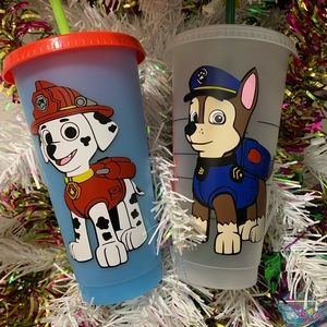 Paw Patrol Starbucks Cup